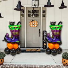 Load image into Gallery viewer, Halloween Cartoon Balloons Set Cute Pumpkin Ghost Bat Foil Air Balloon Balls Kids Toys Party Props Home Decoration Supplies Gift