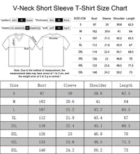 Load image into Gallery viewer, Summer Cartoon T Shirt For Women Gilr Graphic Print V-Neck Short Sleeve Pullover Outdoor Casual Y2k Clothing Female T-Shirts