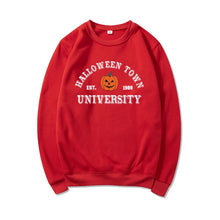 Load image into Gallery viewer, Halloweentown Sweatshirt Halloween Town Est 1998 University Sweatshirts Fall Hoodies Pullover Pumpkin Halloween Sweatshirt Tops