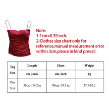 Load image into Gallery viewer, Summer Camisoles Tank Tops Women With Built In Bra Spaghetti Strap Tanks Vest Sleeveless Tees Cropped Top Solid Color Casual Top