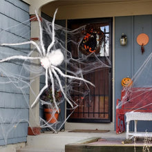 Load image into Gallery viewer, Halloween Decoration Spider Party Accessories Decorations Outdoor for Home Festival Scream Props Haunted House Spider Web Events