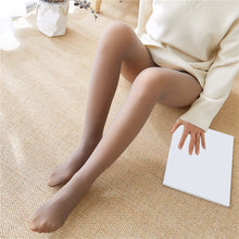 Load image into Gallery viewer, Pantyhose Winter Women Seamless Sexy Push Up Thick Fake Translucent Warm Velvet Autumn Thin Leggings Tights Pantyhose