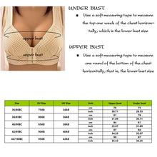 Load image into Gallery viewer, Sports Bra Women Front Closure Push Up Yoga Bra Fitness Top Athletic Running Shockproof Padded Active Wear Gym Vest Bh Sport Top