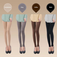 Load image into Gallery viewer, 2024 Thermal Pantyhose Winter Women Leggings Seamless Sexy Push Up Thick Fake Soild Warm Velvet Autumn Thin Tights Stockings