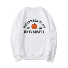 Load image into Gallery viewer, Halloweentown Sweatshirt Halloween Town Est 1998 University Sweatshirts Fall Hoodies Pullover Pumpkin Halloween Sweatshirt Tops