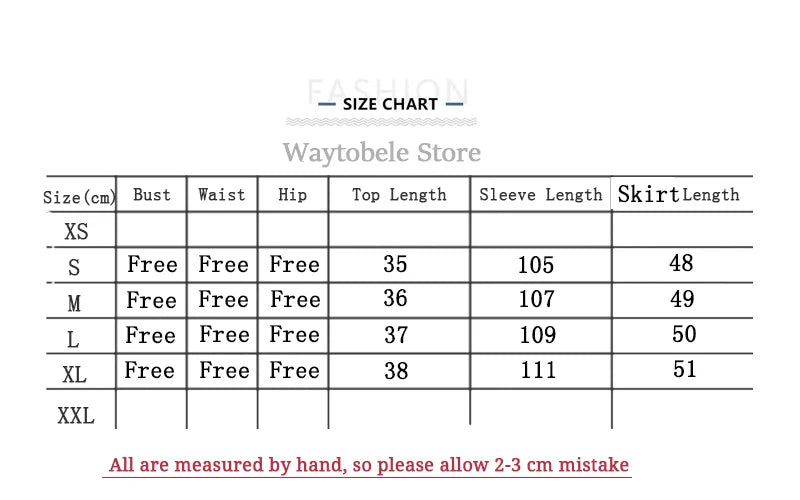 Waytobele 2 Piece Set Women Fashion Sexy Deep V Neck Batwing Long Sleeve High Waist Shirt Top Super Mini Irregular Skirt Sets