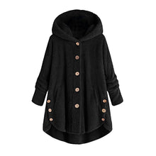 Load image into Gallery viewer, Autumn Winter Coat Women Warm Teddy Bear Coat Wool Jacket Female Plush Coat Hooded Jacket New Women&#39;s Coats Solid Color Jacket