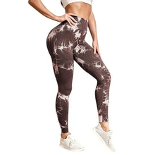 Load image into Gallery viewer, Sexy Women Gym Yoga Leggings High Waist Push Up Leggins Tie-dye Seamless Fitness Workout Leggins Sports Tights Running Pants