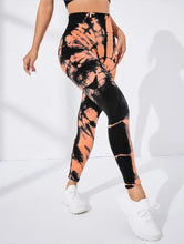 Load image into Gallery viewer, Seamless Tie Dye Leggings Women for Fitness Yoga Pants Push Up Workout Sports Legging High Waist Tights Gym Ladies Clothing