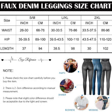 Load image into Gallery viewer, Women Super Strety Leggings Fashion Faux Denim Jeans Leggings Sexy Long Pocket Printing Leggins Summer Casual Pencil Pants